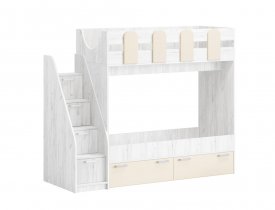 Ваниль матовая / Дуб Крафт белый