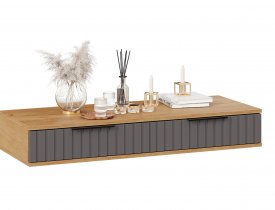 Дуб Крафт золотой/Графит матовый SL