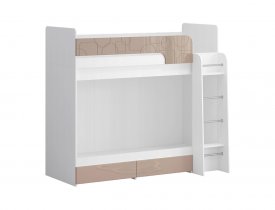  Белый древесный / Латте глянец