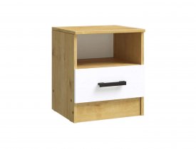 Дуб вотан / Белый гладкий SL